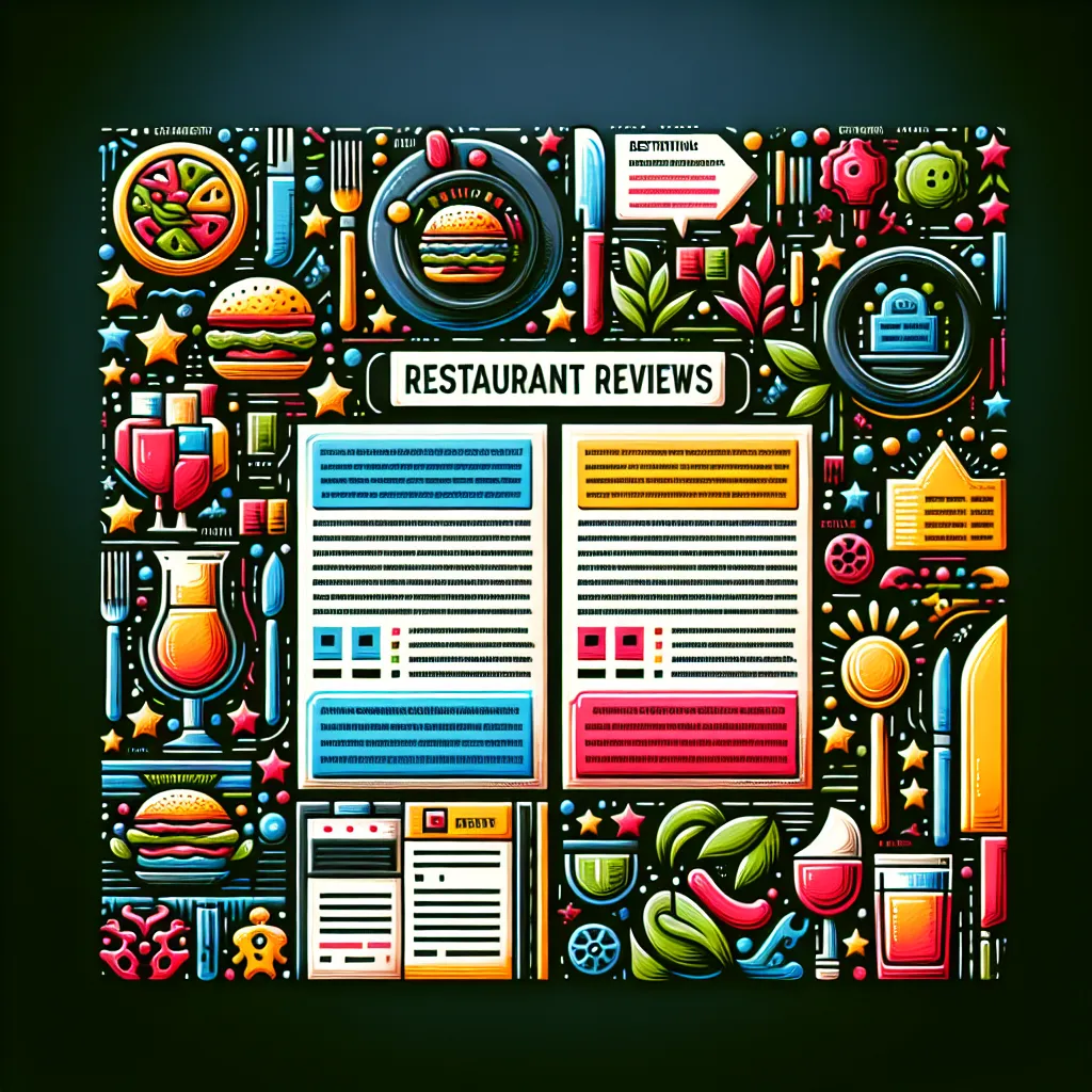 restaurant reviews