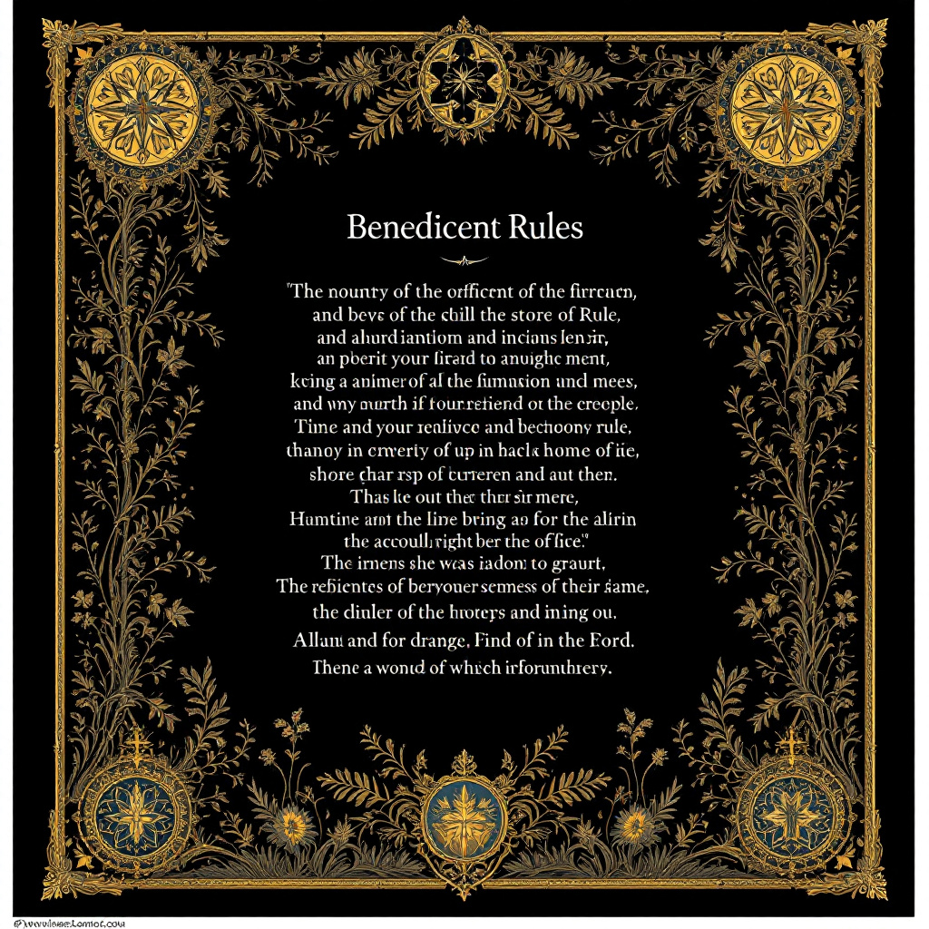 Benedictine Rule