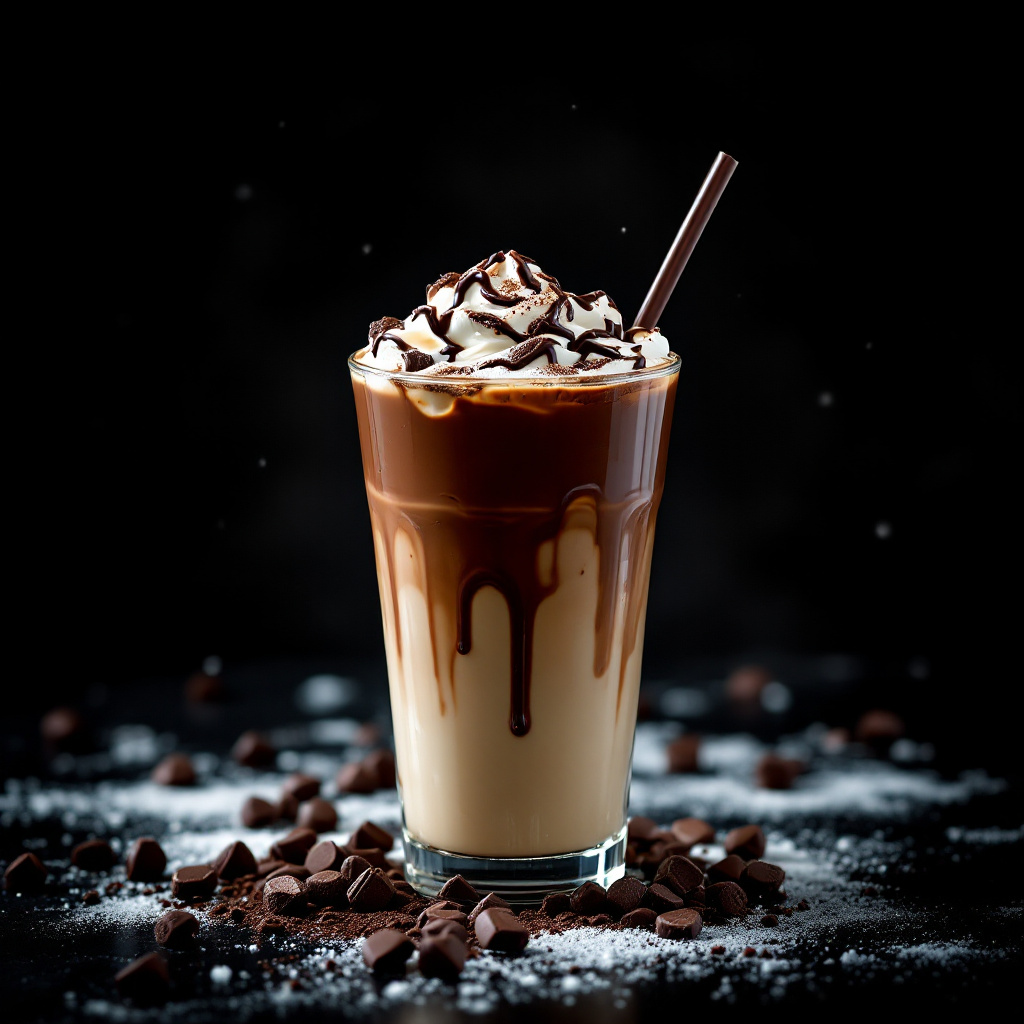 iced chocolate coffee