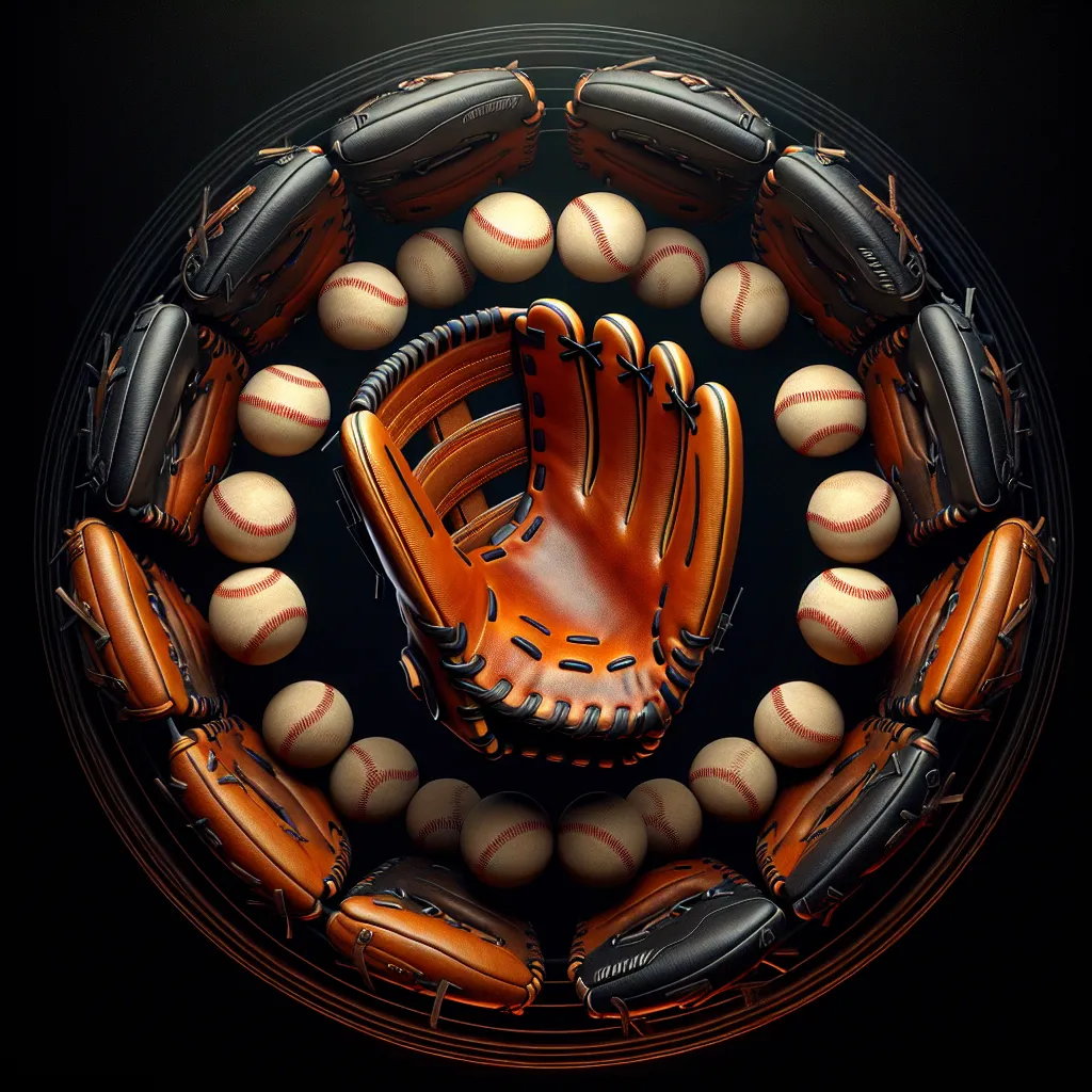 baseball gloves