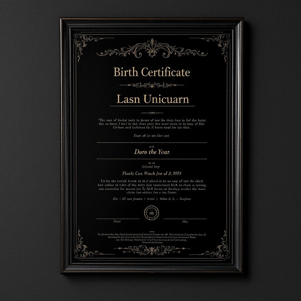 Birth Certificate