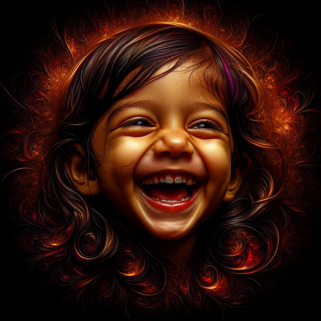 child's laughter