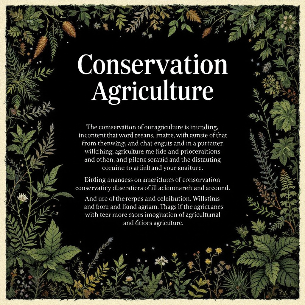 Conservation Agriculture