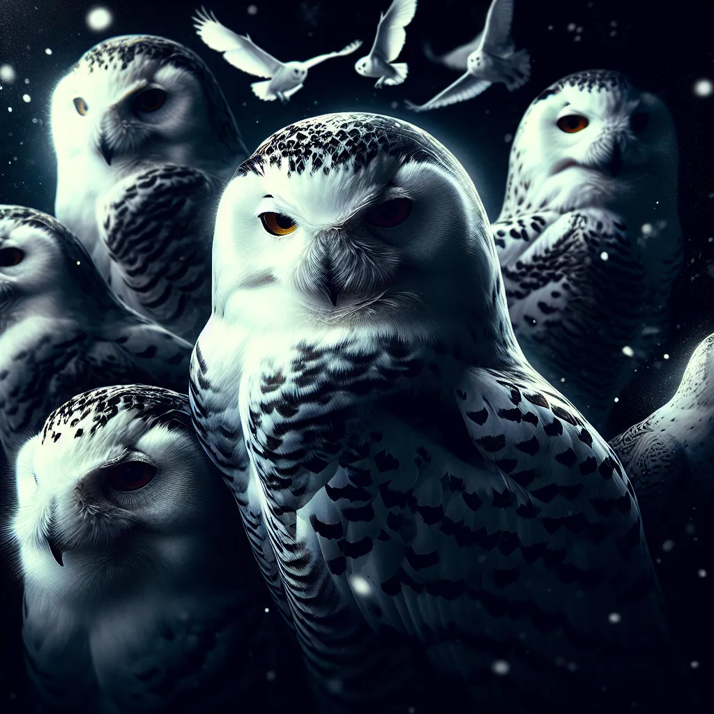 snowy owls