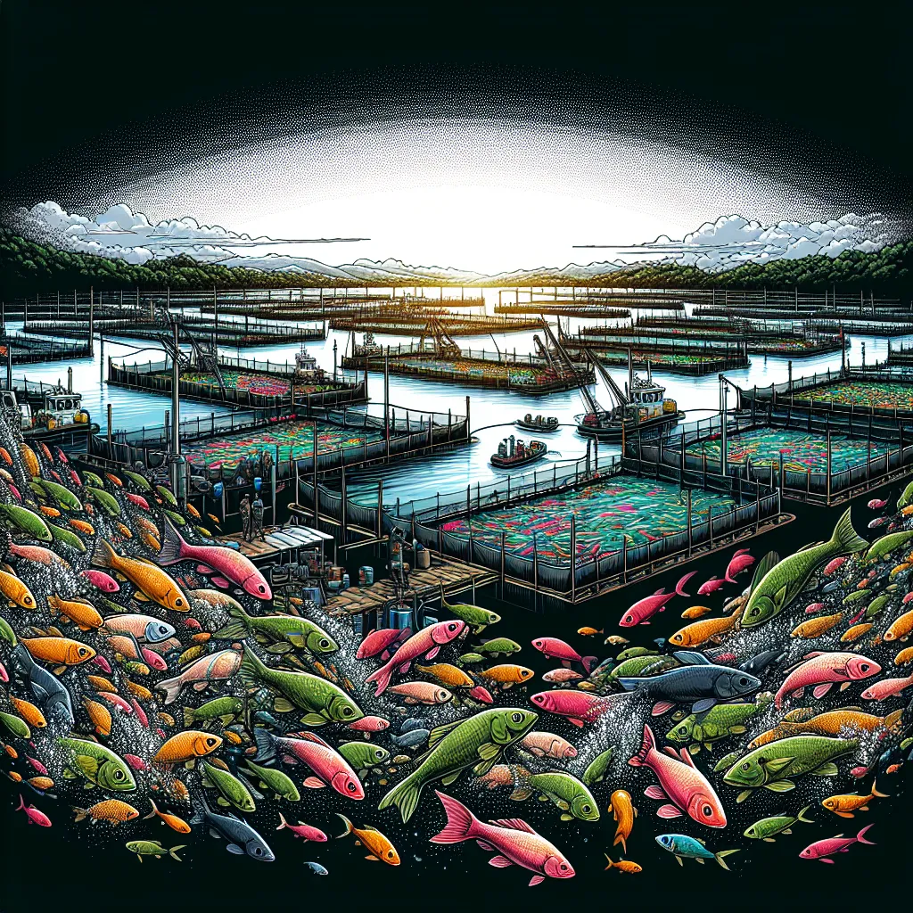 fish farms