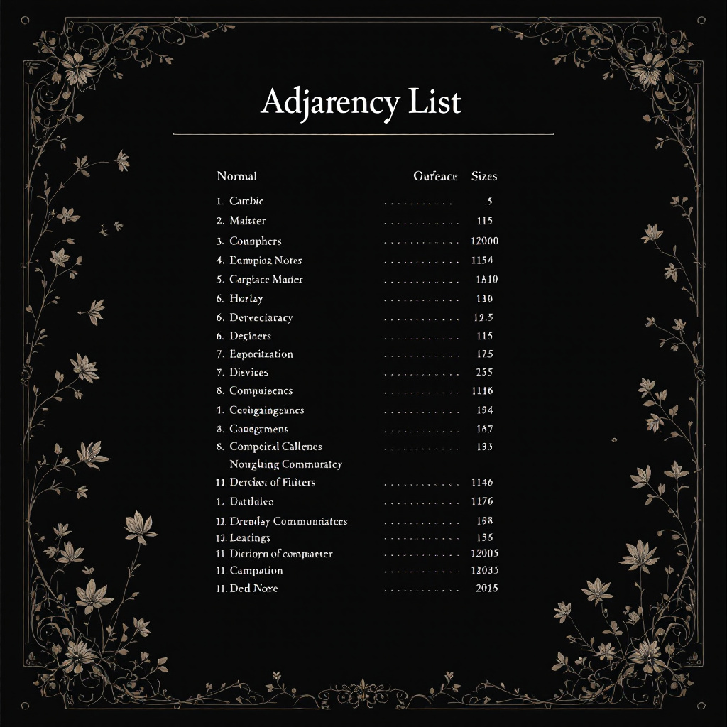 Adjacency List