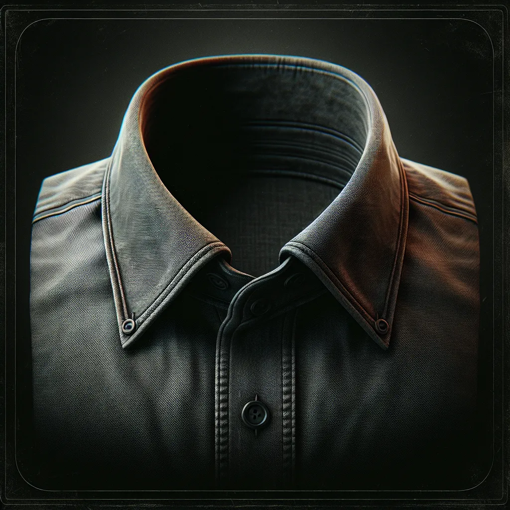 button-down collar