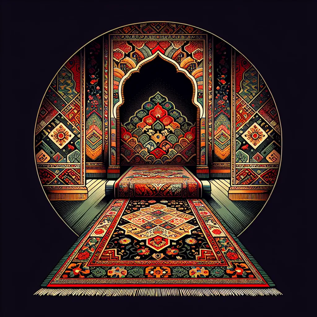 Kashmiri carpets