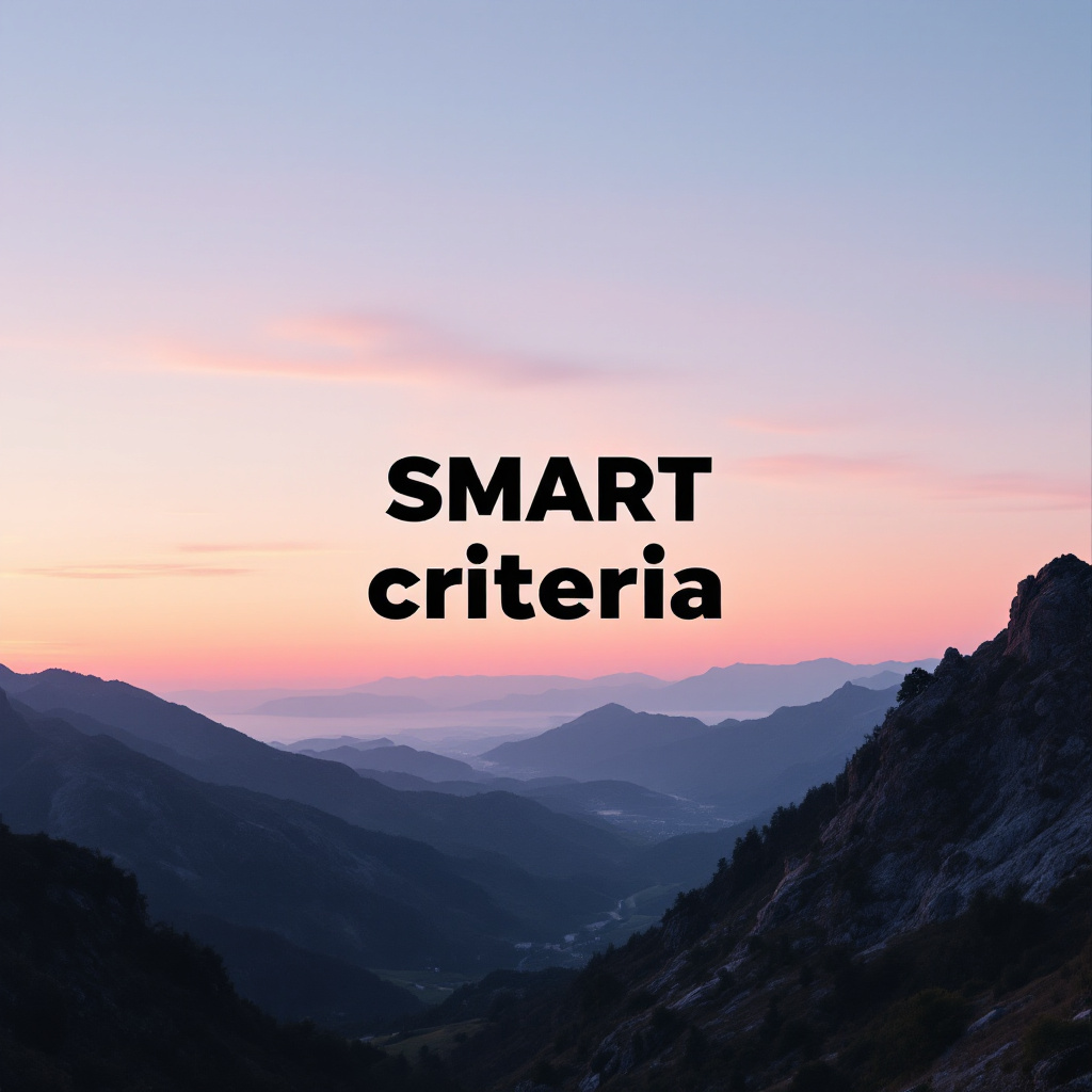 SMART criteria