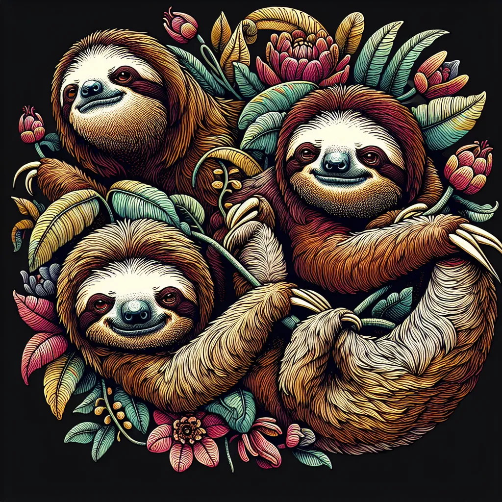 two-toed sloths