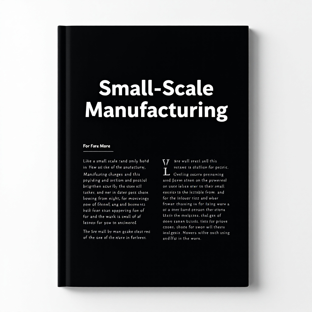 Small-Scale Manufacturing