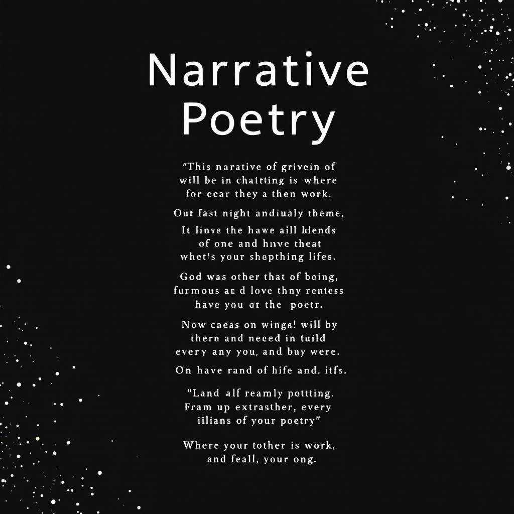 Narrative Poetry