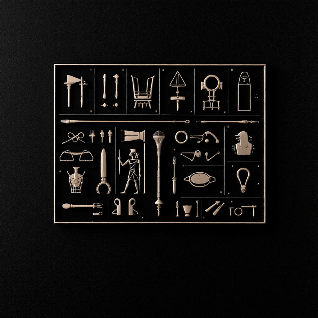 Egyptian hieroglyphs