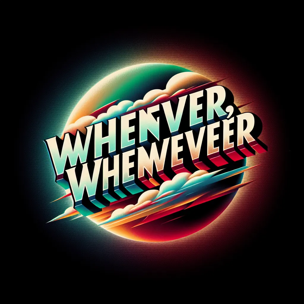 Whenever, Wherever