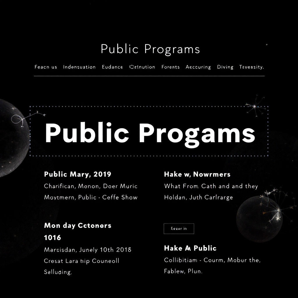 Public Programs