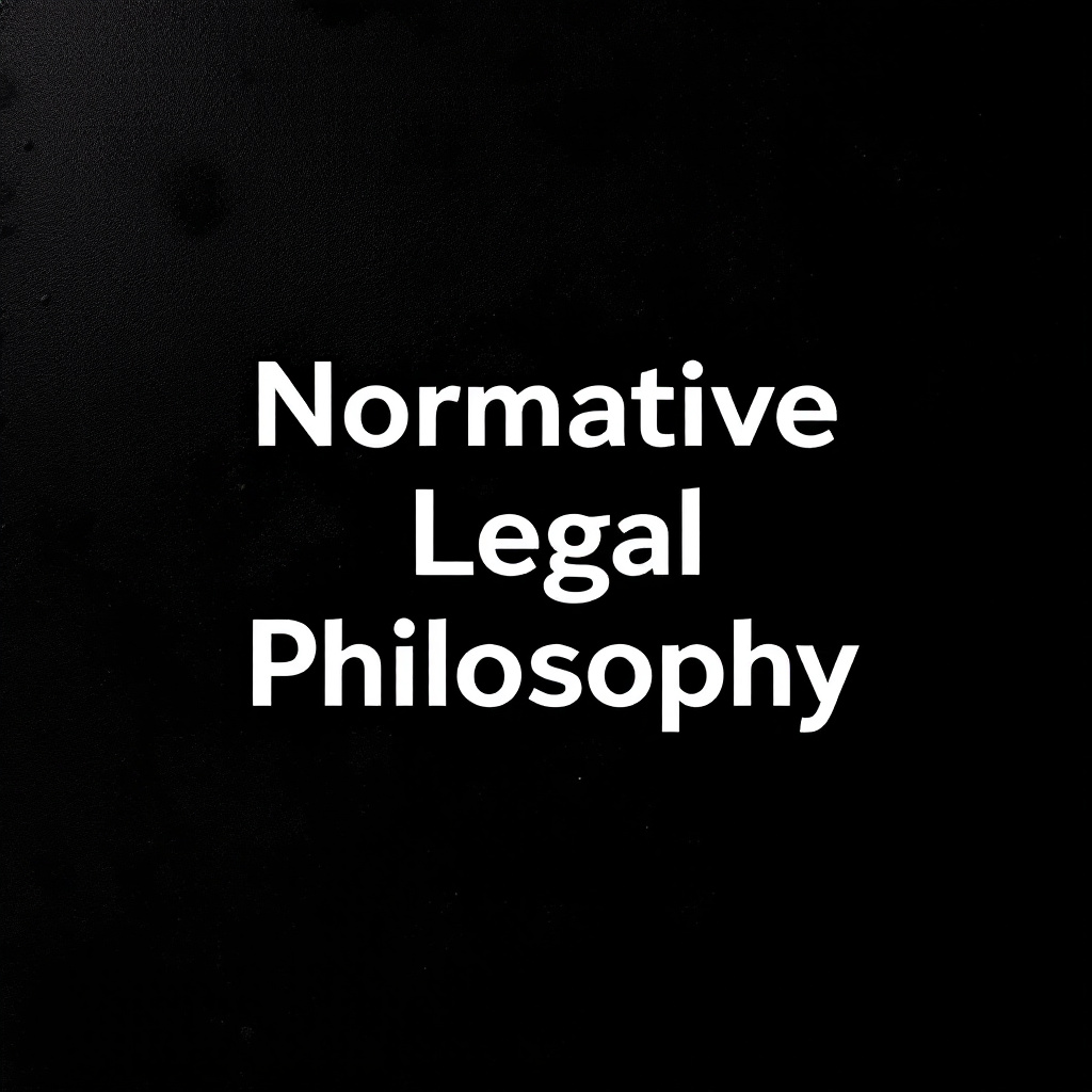 Normative Legal Philosophy