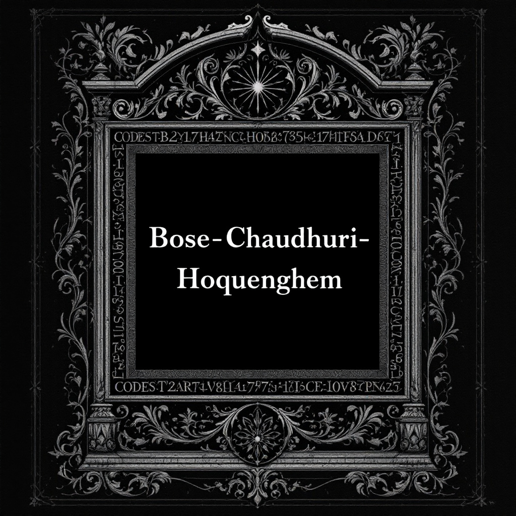 Bose–Chaudhuri–Hocquenghem codes