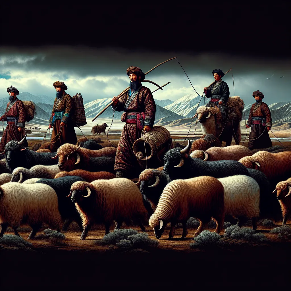 Mongolian herders