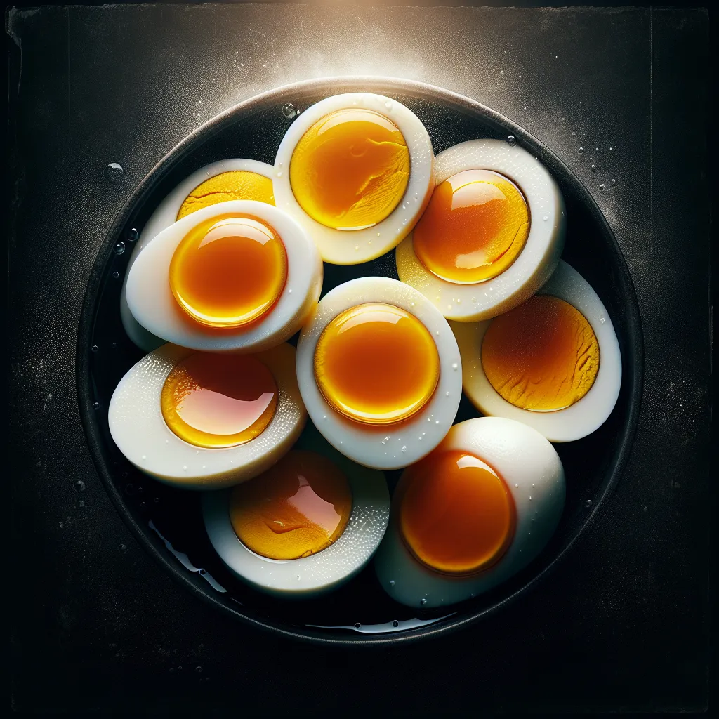 boiled eggs