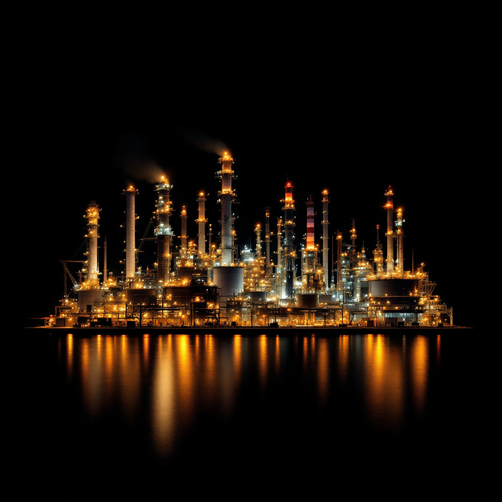 oil refineries