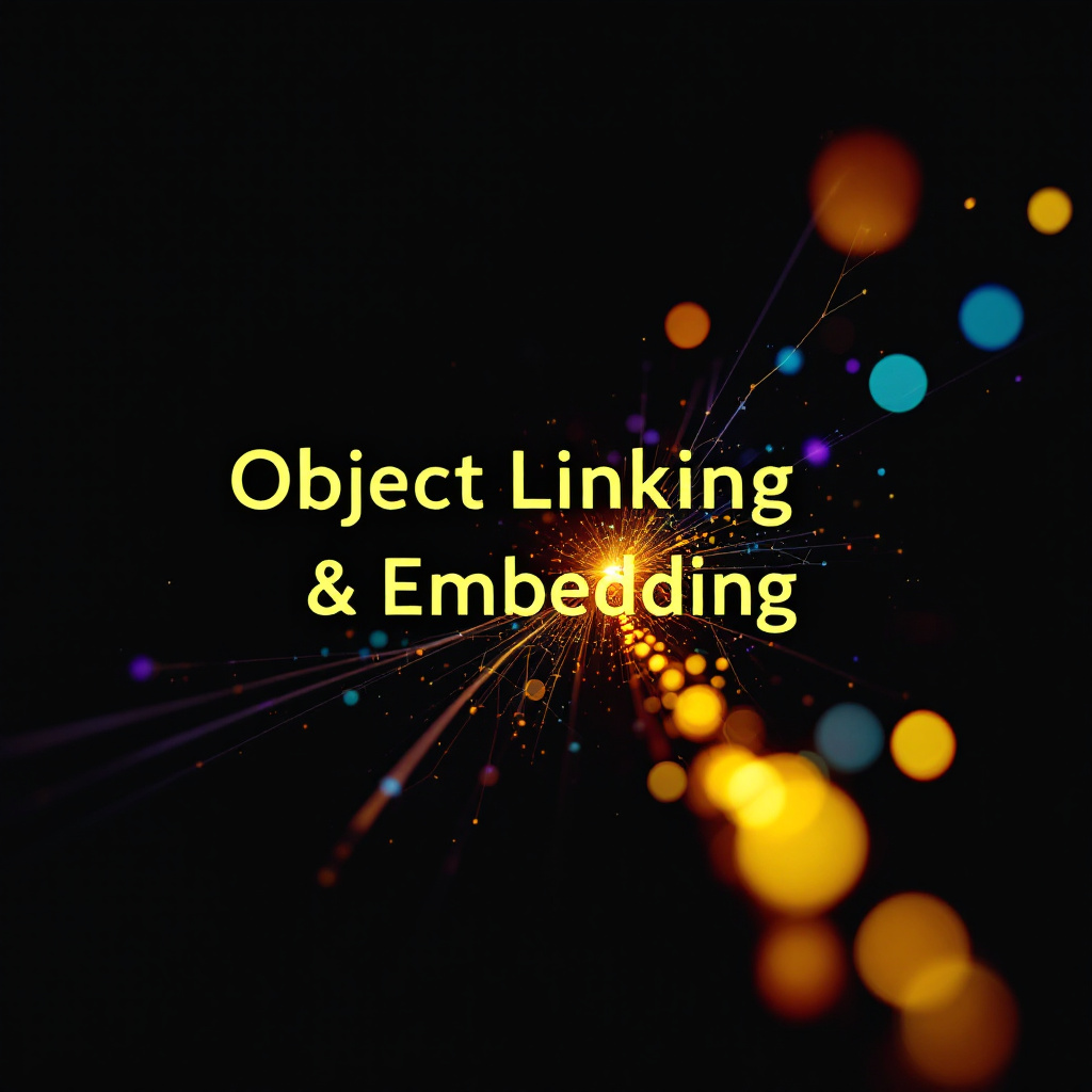 Object Linking and Embedding