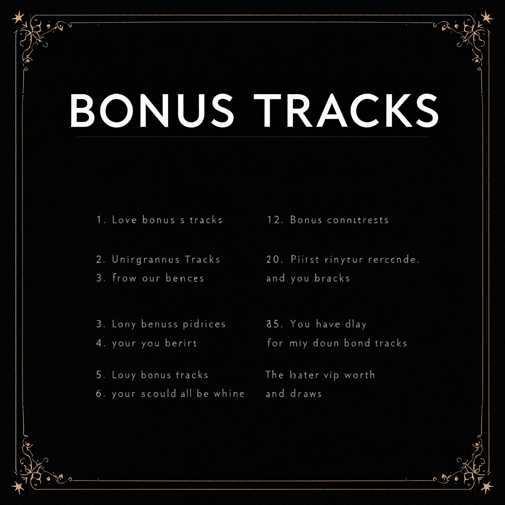 Bonus Tracks