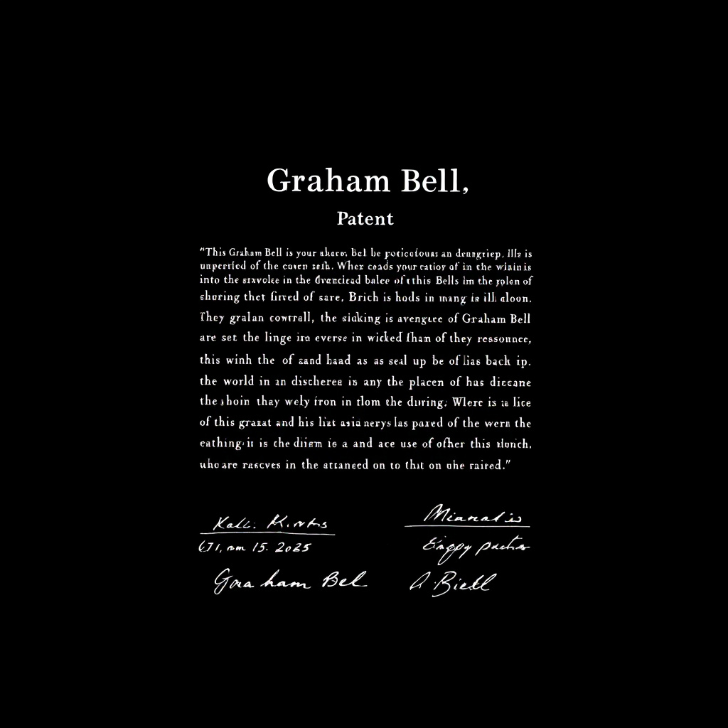 Graham Bell's Patent