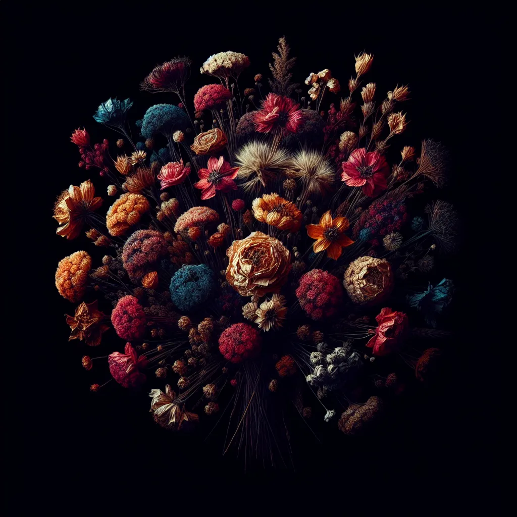 dried flowers