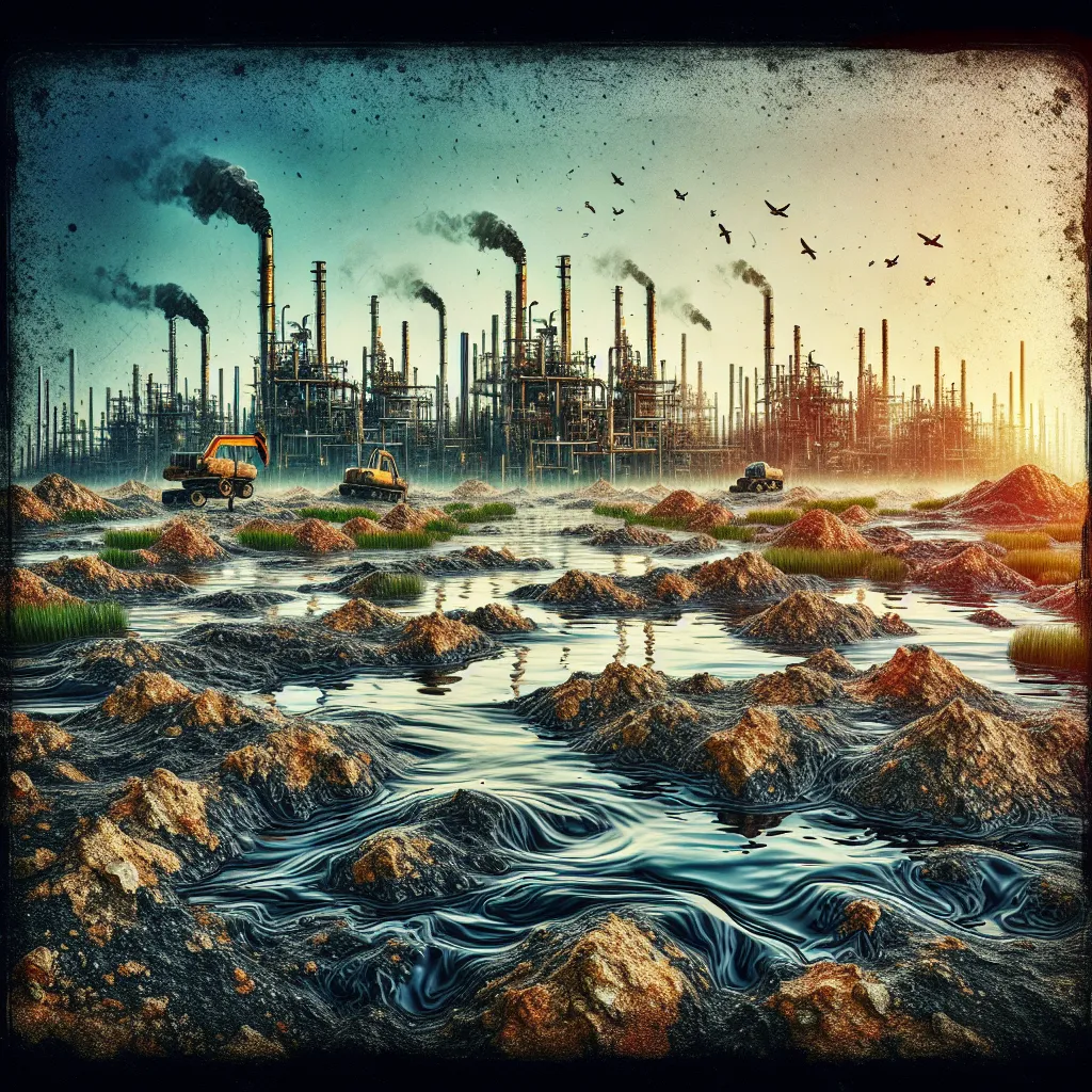 oil-contaminated