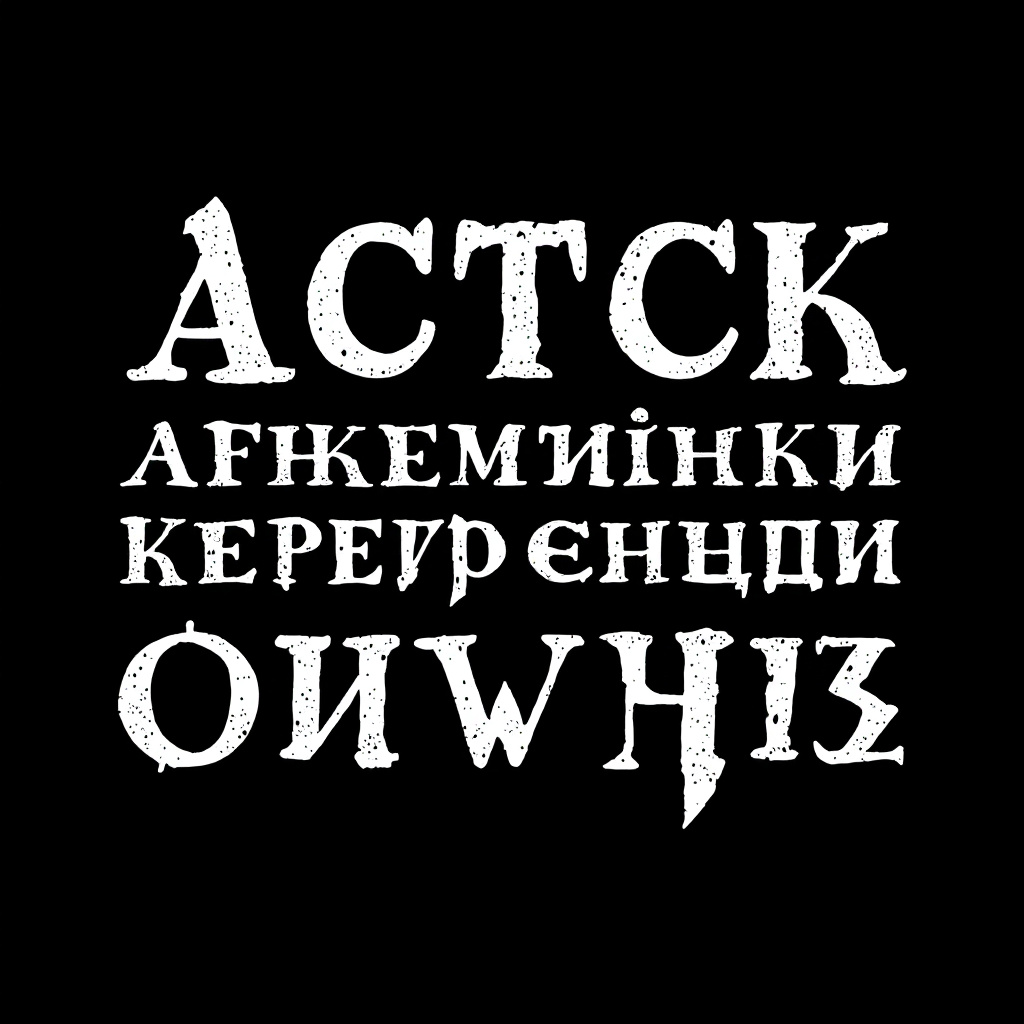 Cyrillic alphabet