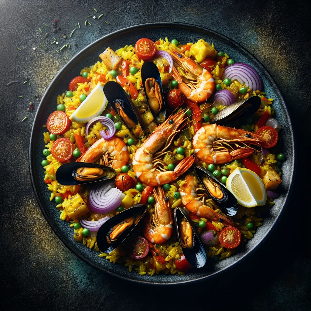 Seafood Paella