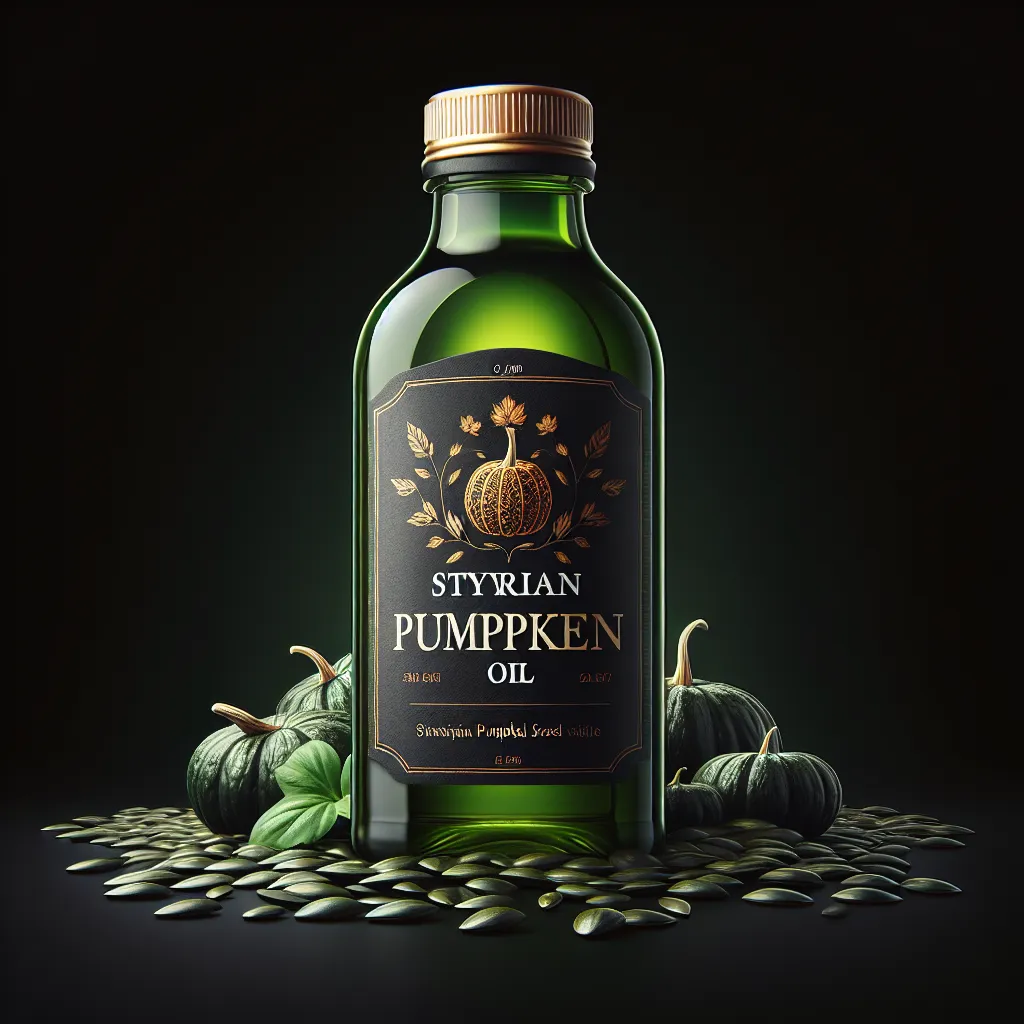 Styrian pumpkin seed oil