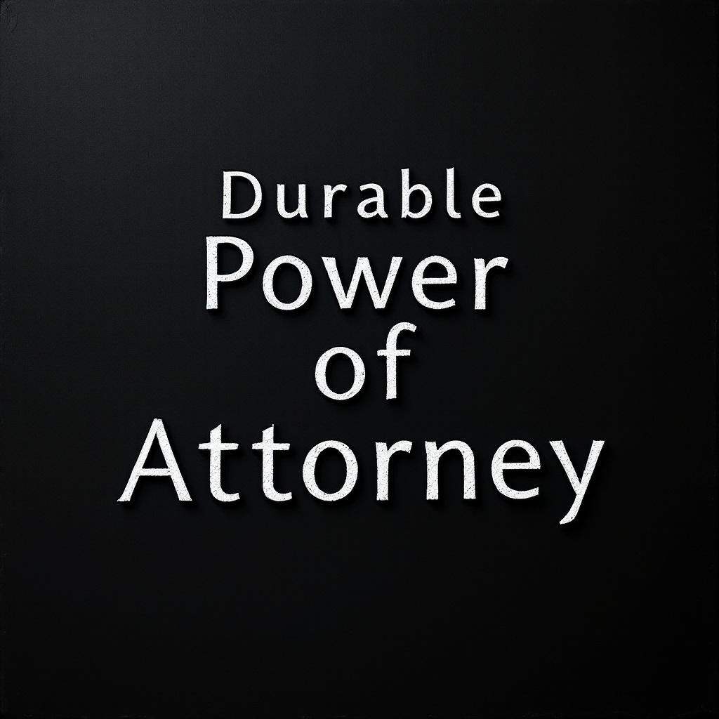 Durable Power of Attorney