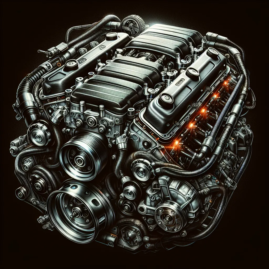 car's engine