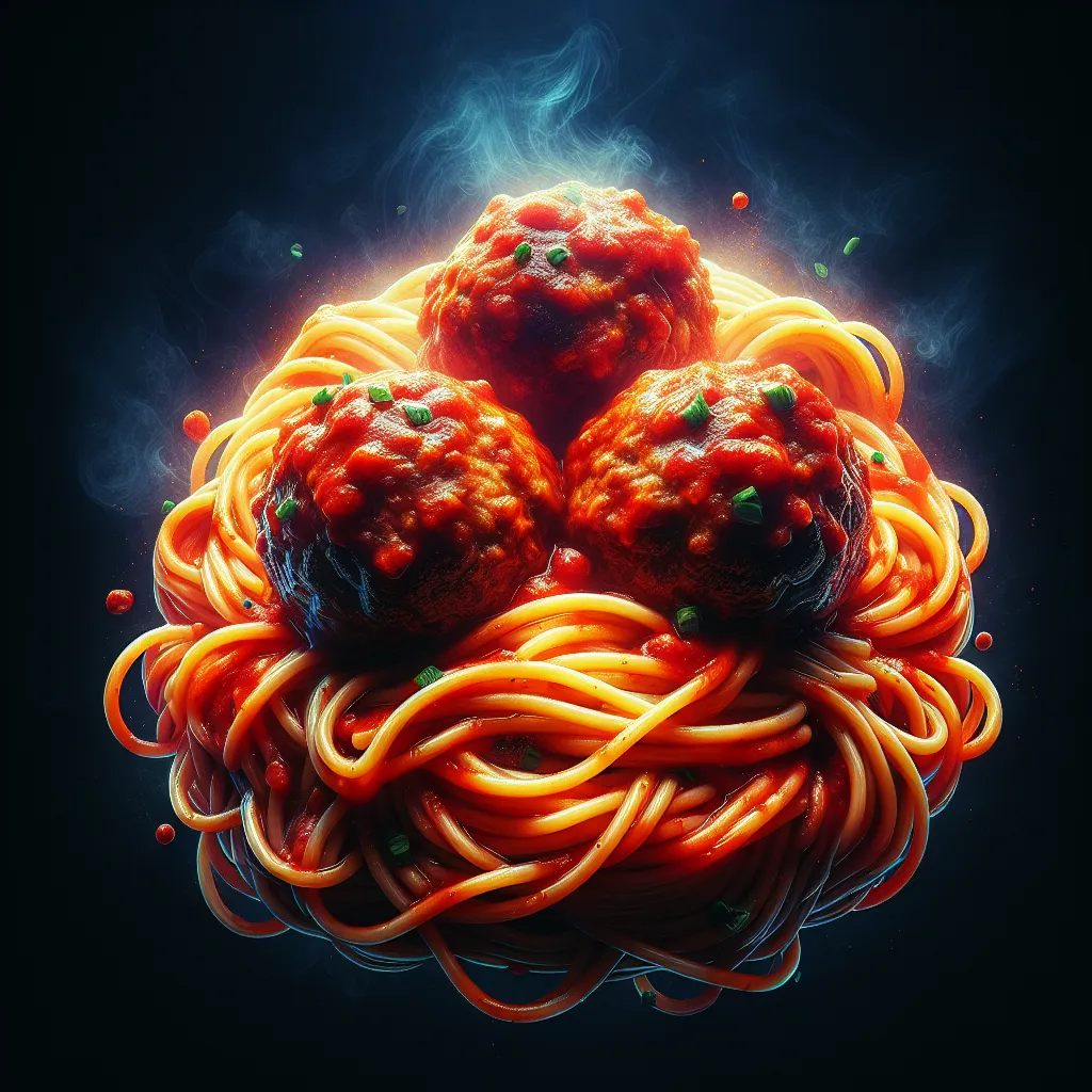 spaghetti and meatballs