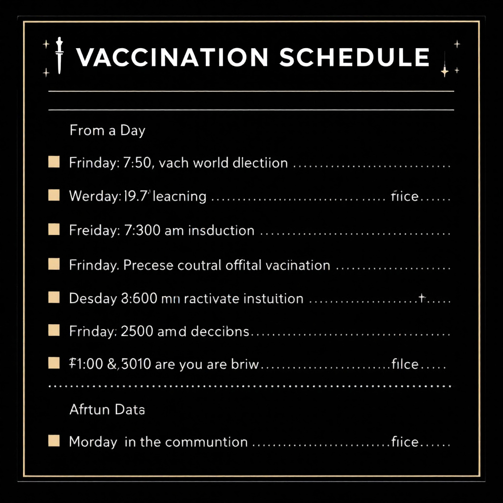 Vaccination Schedule