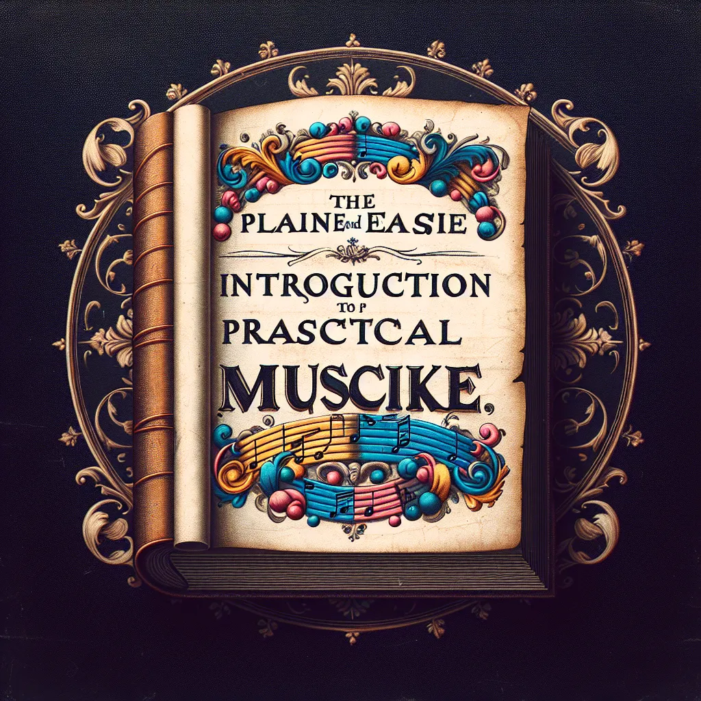 Plaine and Easie Introduction to Practicall Musicke