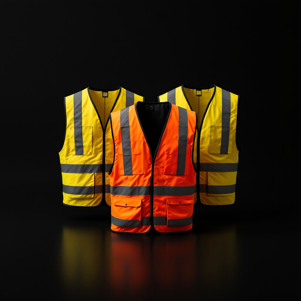 high-visibility vests