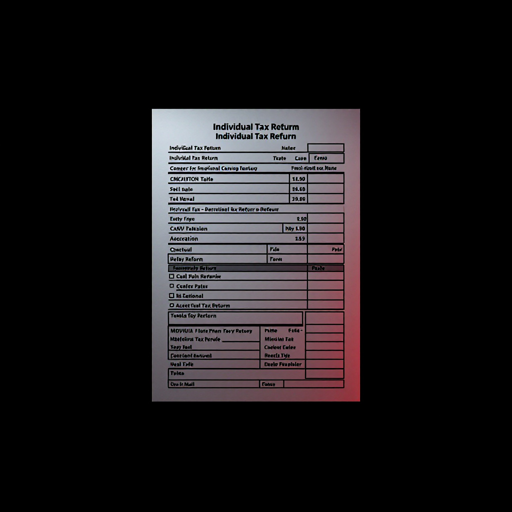 Individual Tax Return