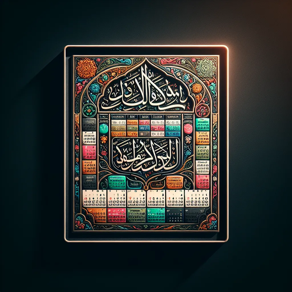 Islamic Calendar