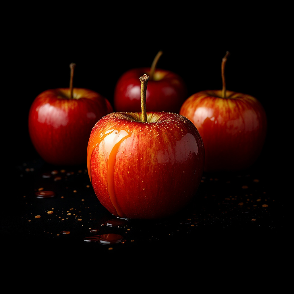 caramel apples