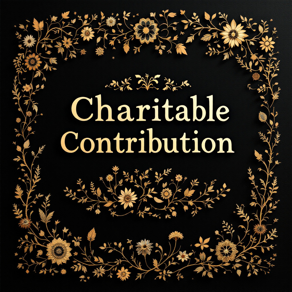 Charitable Contribution