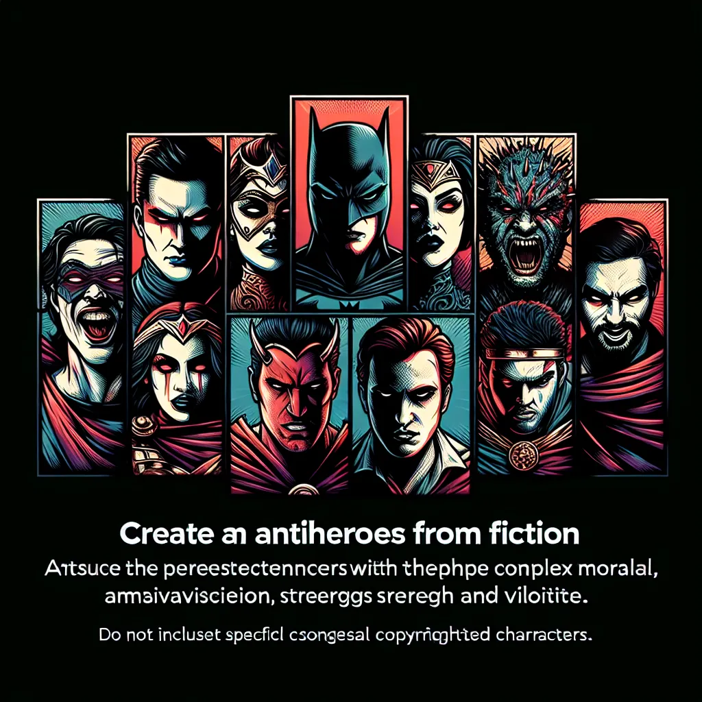 Antiheroes in Fiction