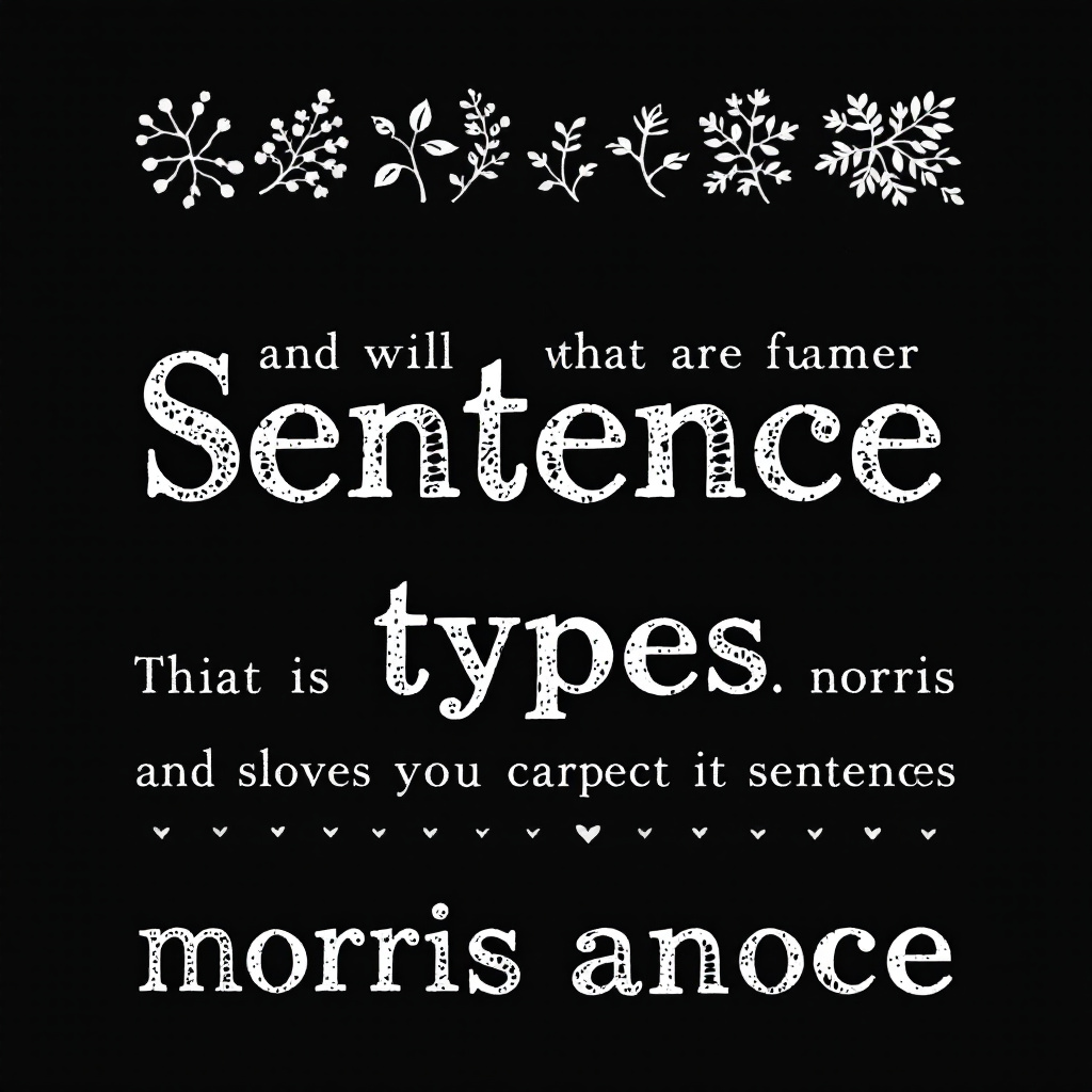 Sentence Types