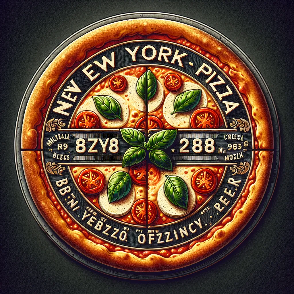 New York-style pizza