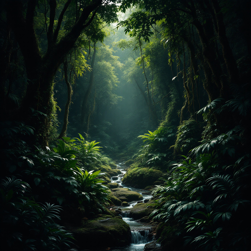 the Amazon rainforest