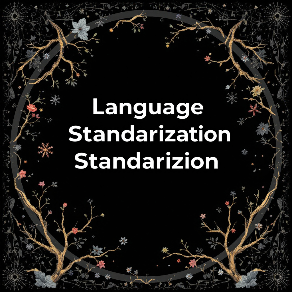 Language Standardization