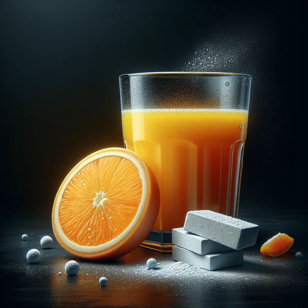 orange juice enriched with calcium