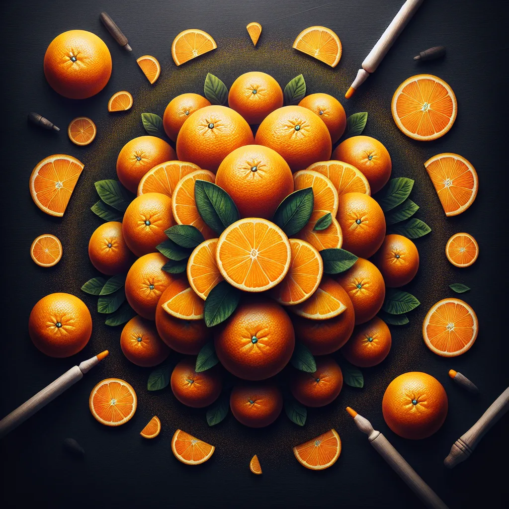 6 oranges