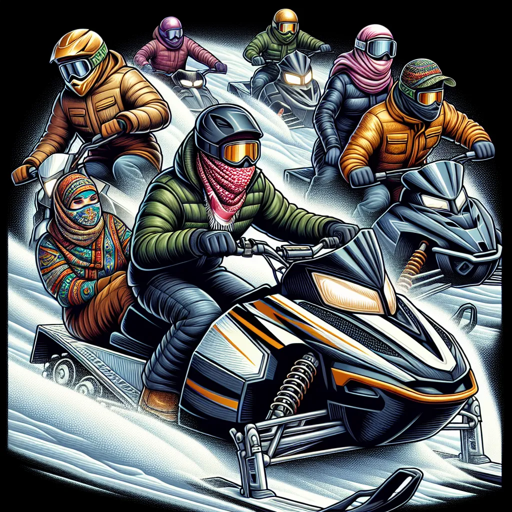 snowmobiling